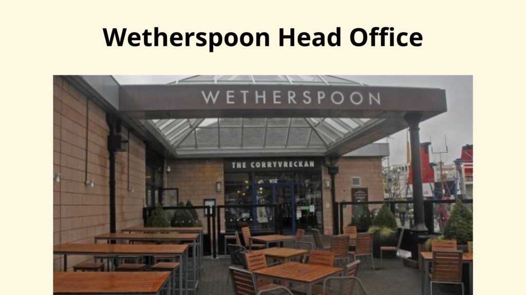 Wetherspoon head office